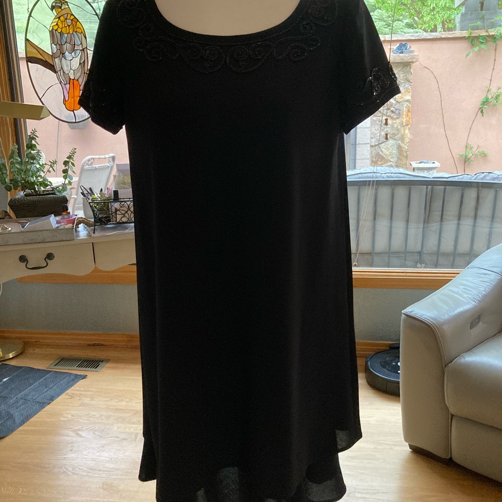 Liz Claiborne Black Mini Dress